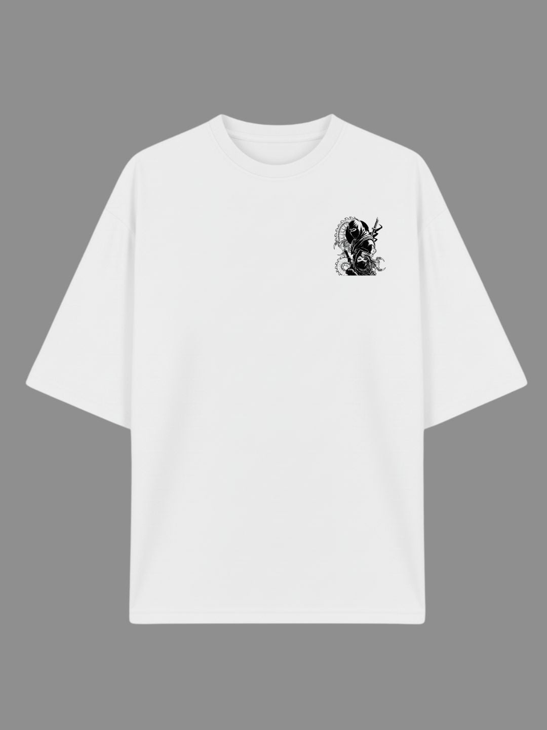 SHADOWS Ninja Oversized Graphic T-Shirt – For Men & Women