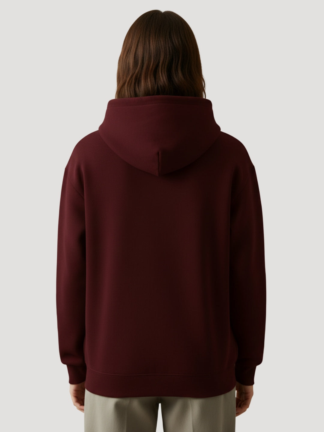 STYLEOX Women Maroon 'Mid West Mthl Co' Tiger Graphic Regular Fit Fleece Hoodie