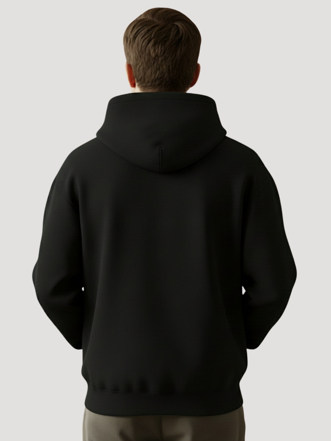 STYLEOX Men’s Graphic Hoodie – “Chaos Wolf” | Black